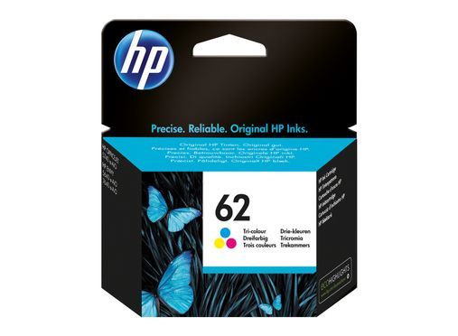 HP 62 Cyan/Magenta/Gelb Original Druckerpatrone