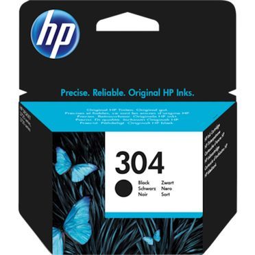 HP 304 Schwarz Original Tintenpatrone