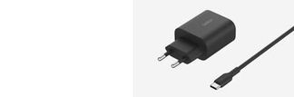 Inklusive 36-W-Netzteil und USB-C-Kabel.
