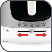 Einstellbares Thermostat und Ein/Aus-Schalter