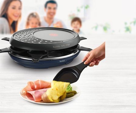 Raclette 3in1 (Raclette, Grill, Crêpe) 8 Personen