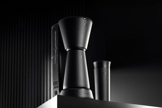 WMF KÜCHENminis Aroma Kaffeemaschine Thermo to go, Deep Black