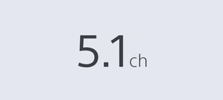 Echter 5.1-Kanal-Surround Sound