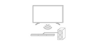 Kabellose Verbindung zum Fernseher