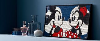 Kombiniertes Bild des kultigen Disney Pärchens