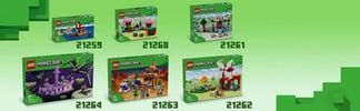 Erweitert das LEGO® Minecraft® Universum