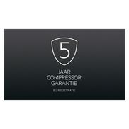 5 Jahre Garantie auf den Kompressor.
