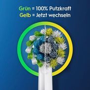 Nutzungsanzeige dank Indikator-Borsten