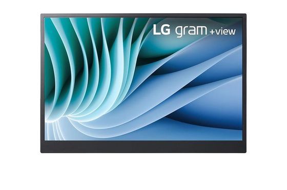LG gram 16 Zoll +view Portable Monitor | WQXGA, 16:10 IPS Display, USB Type-C, 45W Power Delivery