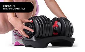 Das passende Trainingsgewicht im Handumdrehen