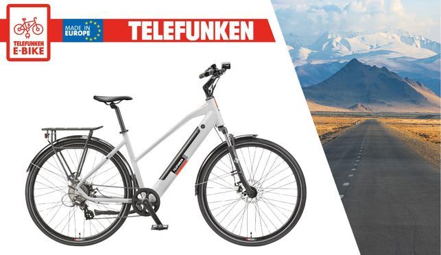 Telefunken E-Bike Expedition XT490 – Damen Trekking Elektrofahrrad