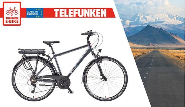 Telefunken Expedition XT485 - Herren Trekking Elektrofahrrad