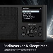 Reisewecker mit verschiedenen Weckfunktionen