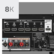 Fortschrittliche 8K-HDMI-Videosektion mit eARC Unterstützung