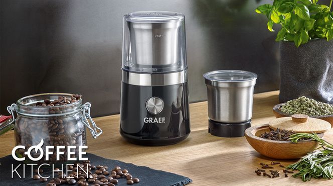 Kaffee- und Gewürzmühle CM102, schwarz