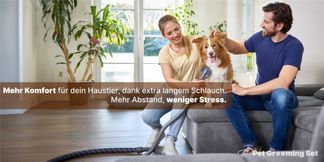 160 cm langer Schlauch für maximale Bewegungsfreiheit