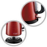 360°-Sockel & Ein-/Ausschalter mit roter Kontrollleuchte