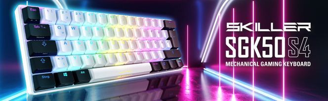 SKILLER SGK50 S4 Kailh Red white de