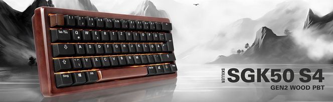 SKILLER SGK50 S4 Gen2 - Wood - PBT
