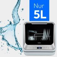 Nur 5 L Wasserverbrauch pro ECO-Spülgang