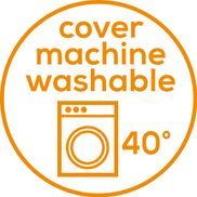Bezug bei 40° C maschinenwaschbar