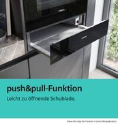 Leicht zu öffnende Schublade.