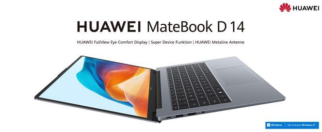 HUAWEI Matebook D14 2023 & 2024