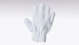 Körperpeeling-Handschuh