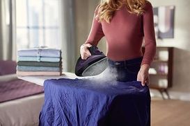 Konstanter Dampfausstoß bis 45 g/Min / Vertikaldampf