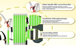 6/8 Meter Teleskop Astschneider