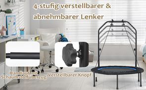 4 stufig verstellbarer Griff