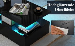 Hochglänzende Oberfläche