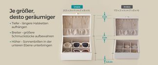 Mehr Platz für Ihre Accessoires