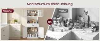 Mehr Stauraum, mehr Ordnung
