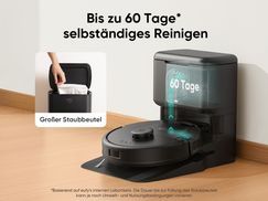 Bis zu 60 Tage* selbständiges Reinigen