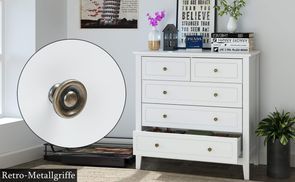 Retro Metallgriffe