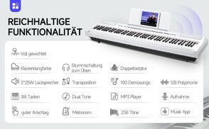 Verschiedene Funktionsoptionen und Konfigurationen