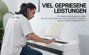 Donner DEP 20 88 Tasten Tastatur in voller Größe, gewichtet