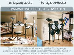 TRAGBAR UND LEICHT ZU VERSTAUEN