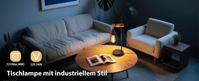 Industrielles Retro Design