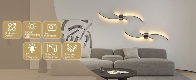 Modernes Design & angenehmes Licht