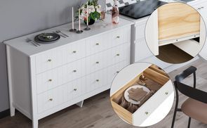 Mit 6 Schubladen