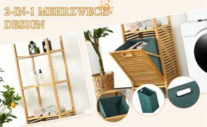 2 in 1 Badschrank & Kippbares Design
