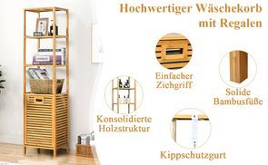 Aus Bambus & Humanisiertes & Platzsparendes Design