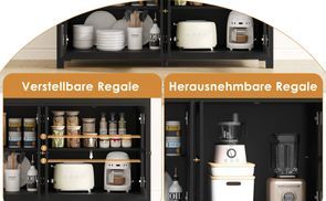 Verstellbare Einlegeböden
