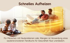 Schnelles Aufheizen
