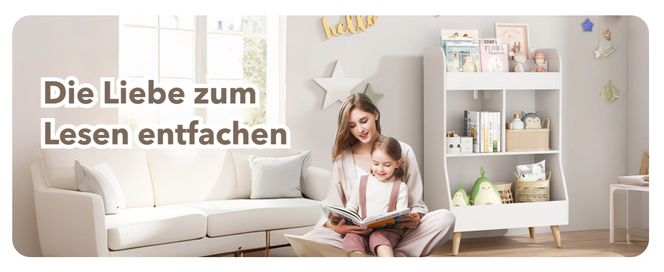 Kinderbücherregal, ein guter Partner für das Wachstum von Kindern