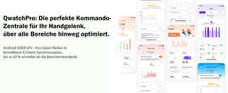 Fortgeschrittener Gesundheits Fitness Tracker