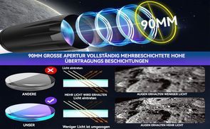 Hohe optische Leistung für präzise Sternbeobachtung Mit eine