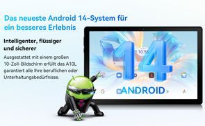 Android 14 + Octa Core Prozessor A523